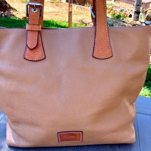 Dooney &Bourke Patterson pebble leather Emily tote